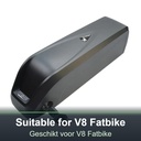 Suitable for V8 Fatbike