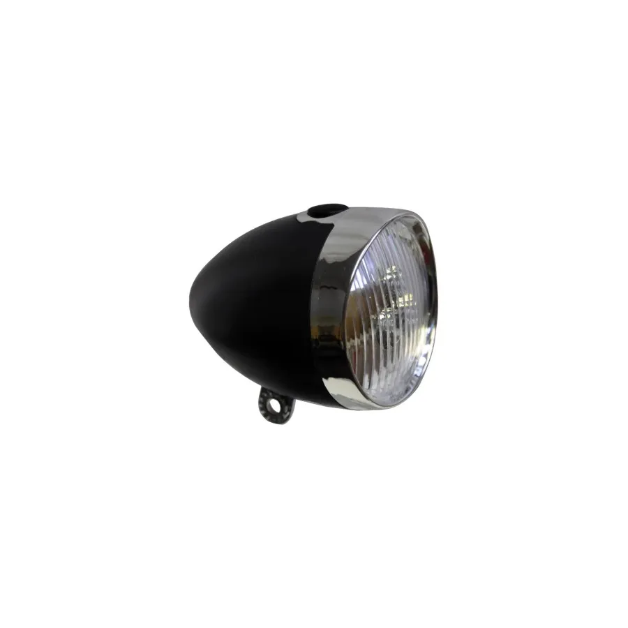 Headlight Classic Led Classic On Battery Black