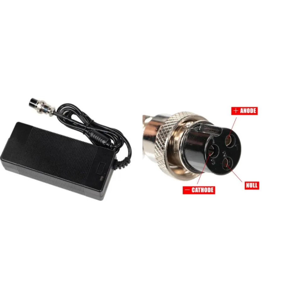GX16 58.8V 2A-lader (JSM16) voor 52V Zero 8/9/8X/9X en Vsett 9
