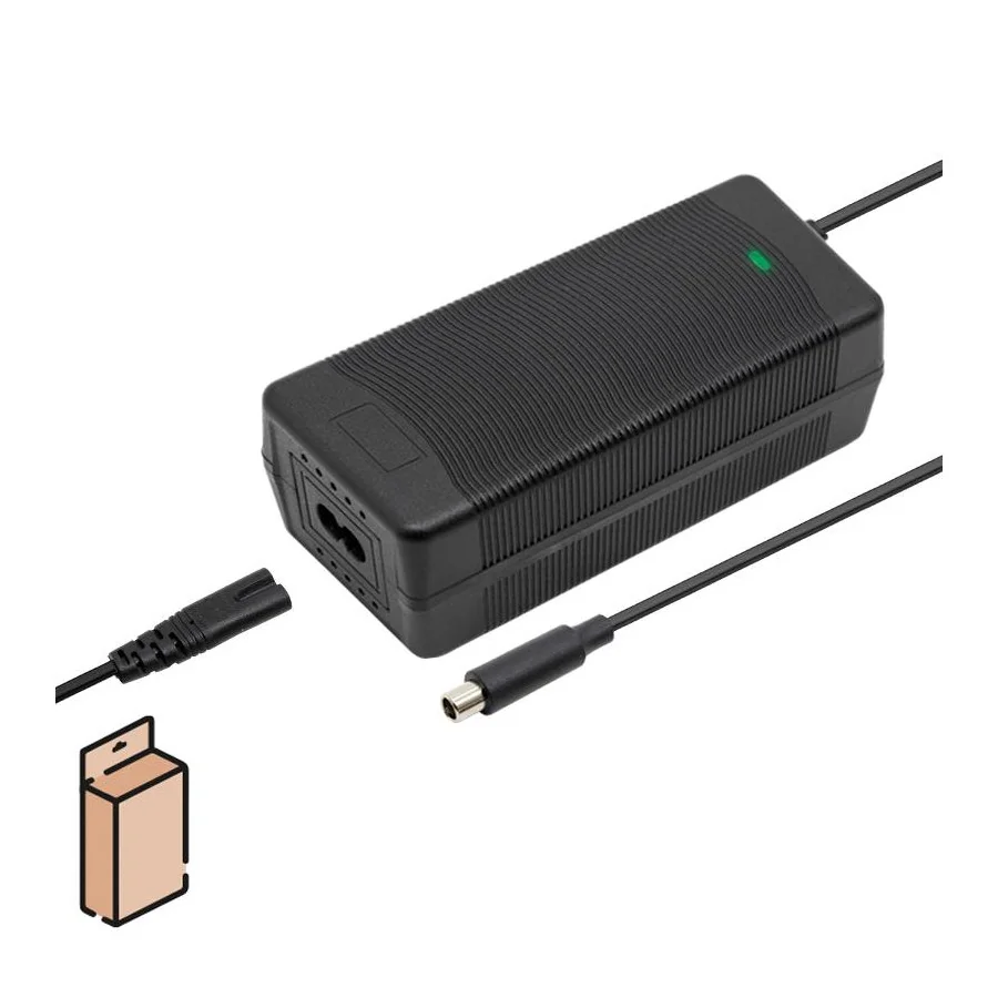48V 2A Ladegerät (Ausgang 54.6V) mit DC 8mm-Anschluss