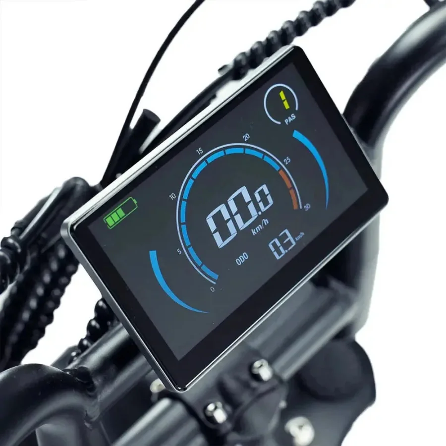 C80-display voor V20 mini-fatbike