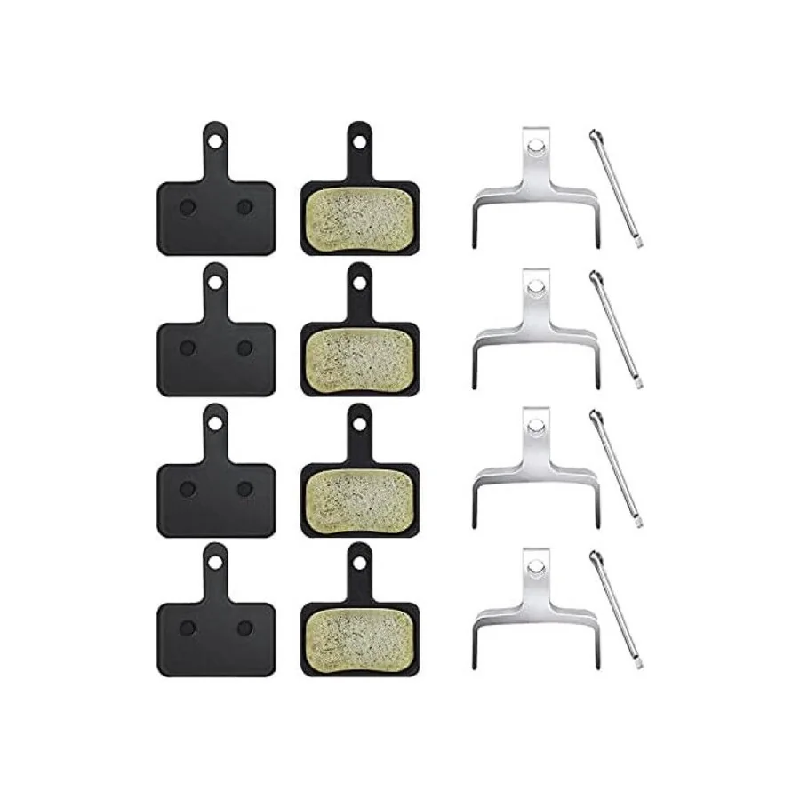 Plaquettes de frein à disque pour vélo B01S – lot de 4 – haute performance