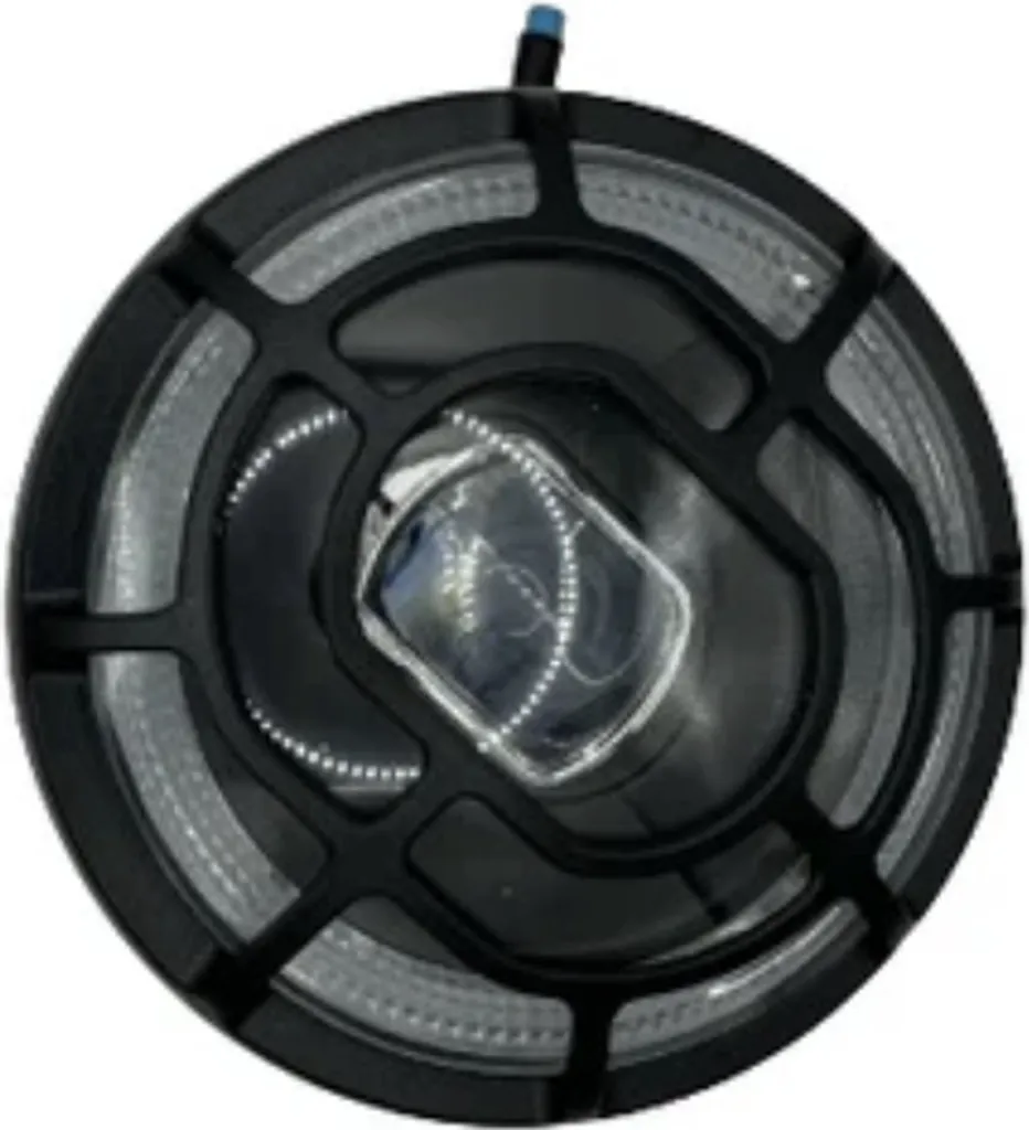 LED-koplamp voor QMWheel V20 en V30 Fatbike – 48V met 4-Pins Stekker